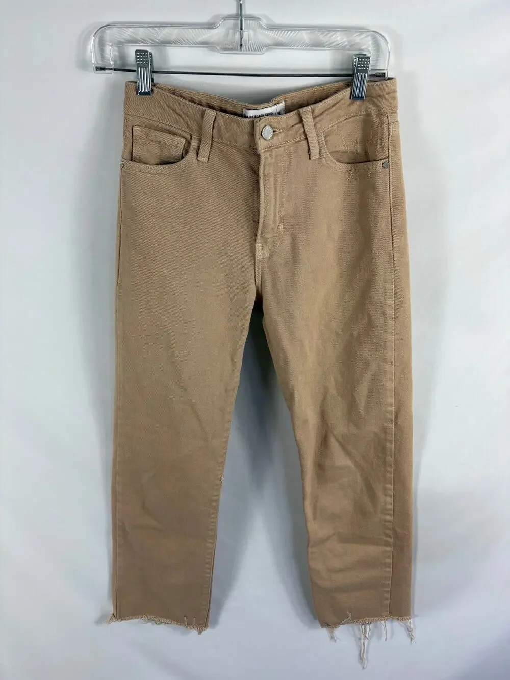 Just Black Denim Brown Cutoff Ankle Jean Size 26